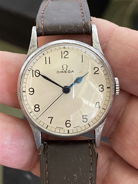 military omega watch